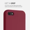 Husa Apple iPhone 5s / iPhone SE, Silicon, Rosu, 42766.209