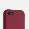 Husa Apple iPhone 5s / iPhone SE, Silicon, Rosu, 42766.209