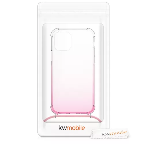 Husa Apple iPhone 12 / iPhone 12 Pro, Silicon, Roz, 54084.05