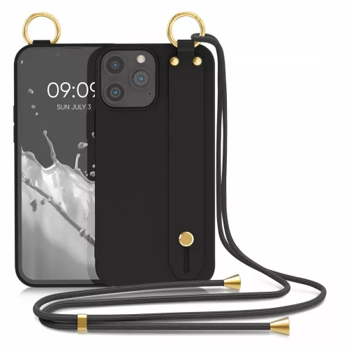 Husa Apple iPhone 13 Pro Max, Silicon, Negru, 56427.01