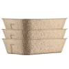 Set 3 litiere Navaris pentru pisici de unica folosinta, carton, 54043.03