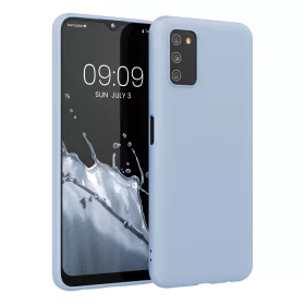 Husa Samsung Galaxy A03s, Silicon, Albastru, 56517.58