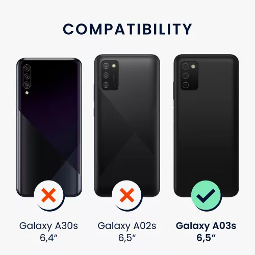 Husa Samsung Galaxy A03s, Silicon, Albastru, 56517.58
