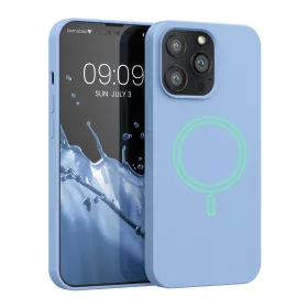 Husa Apple iPhone 13 Pro, Silicon, Albastru, 56560.58