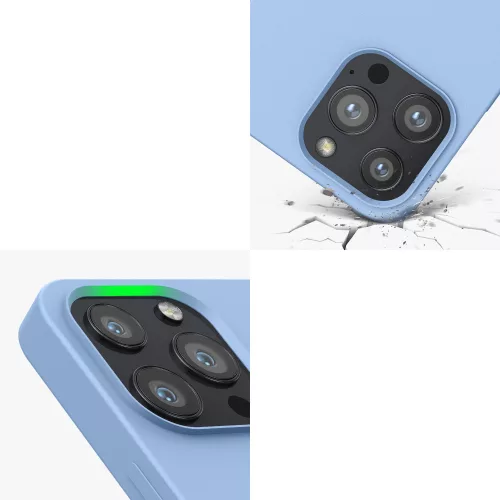 Husa Apple iPhone 13 Pro, Silicon, Albastru, 56560.58