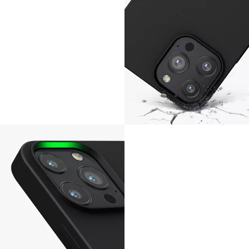 Husa Apple iPhone 13 Pro Max, Silicon, Negru, 56561.01