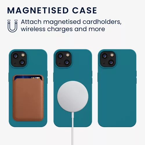 Husa Apple iPhone 13, Silicon, Verde, 56559.57