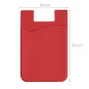 Set 3 Huse card bancar pentru telefon, Kwmobile, Multicolor, Silicon, 49594.04