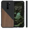 Husa Xiaomi Redmi Note 8 Pro, Lemn, Maro, 56622.01