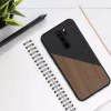Husa Xiaomi Redmi Note 8 Pro, Lemn, Maro, 56622.01
