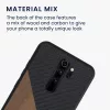 Husa Xiaomi Redmi Note 8 Pro, Lemn, Maro, 56622.01