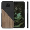 Husa Xiaomi Redmi Note 9S / Redmi Note 9 Pro / Redmi Note 9 Pro Max, Lemn, Maro, 56621.01