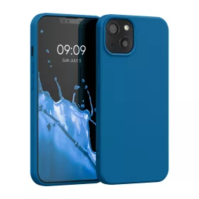 Husa Apple iPhone 13, Silicon, Albastru, 55948.228
