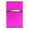 Husa pentru pachet de tigari 9 x 5.9 x 2.6 cm Pachet tigari, Kwmobile, Roz, Aluminiu, 44702.08