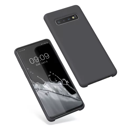 Husa Samsung Galaxy S10, Silicon, Negru, 47732.47
