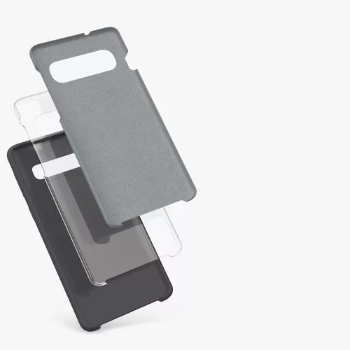 Husa Samsung Galaxy S10, Silicon, Negru, 47732.47