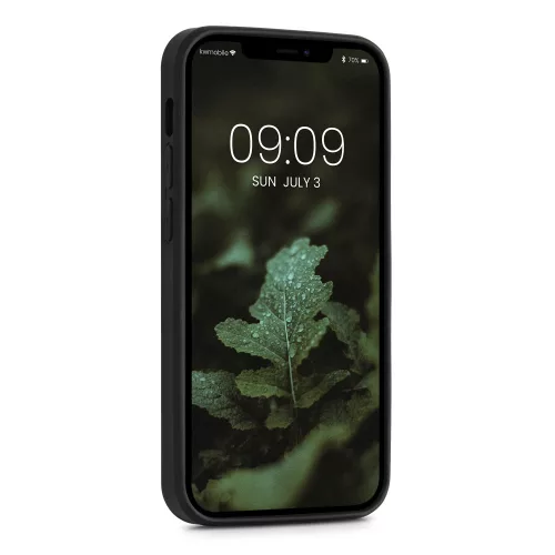Husa Apple iPhone 12 Mini, Lemn, Maro, 52733.07