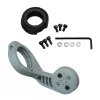 Suport bicicleta pentru GPS Garmin Edge, Kwmobile, Gri/Negru, Plastic, 42698.12
