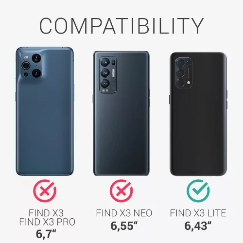 Husa OPPO Find X3 Lite, Silicon, Albastru, 55201.224