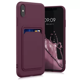Husa Apple iPhone XS Max, Silicon, Violet, 55121.190