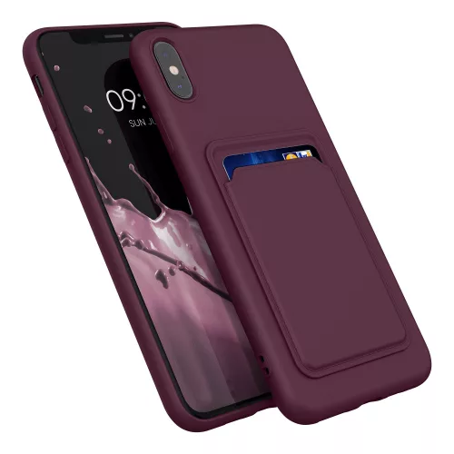 Husa Apple iPhone XS Max, Silicon, Violet, 55121.190