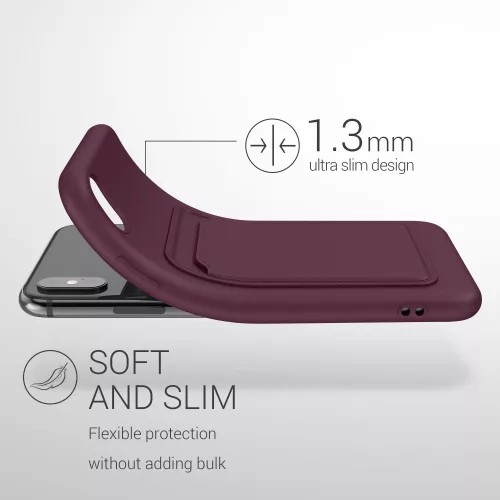 Husa Apple iPhone XS Max, Silicon, Violet, 55121.190