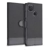 Husa Xiaomi Redmi 9C, Textil, Negru, 54457.73