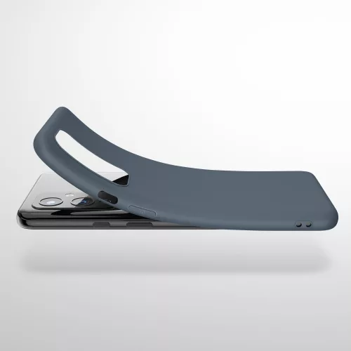 Husa OnePlus 9, Silicon, Gri, 55726.202
