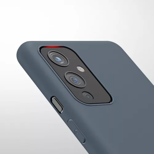Husa OnePlus 9, Silicon, Gri, 55726.202