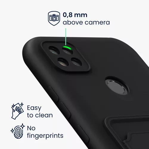 Husa Xiaomi Redmi 9C, Silicon, Negru, 56949.47