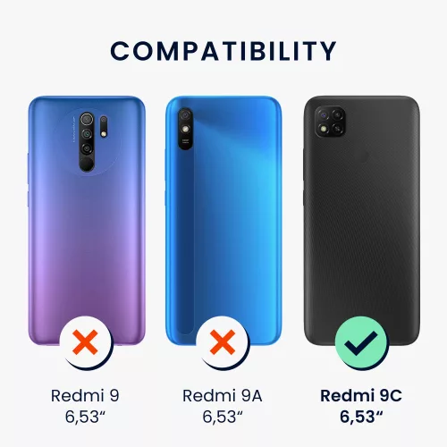 Husa Xiaomi Redmi 9C, Silicon, Negru, 56949.47
