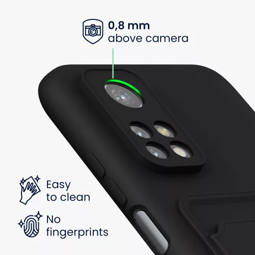 Husa Xiaomi Mi 10T / Mi 10T Pro, Silicon, Negru, 56952.47