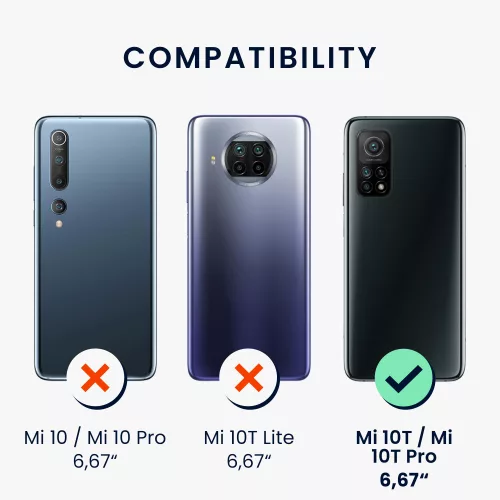 Husa Xiaomi Mi 10T / Mi 10T Pro, Silicon, Negru, 56952.47
