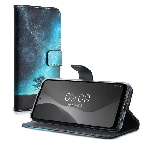 Husa Motorola Moto G71 5G, Piele ecologica, Multicolor, 57002.01