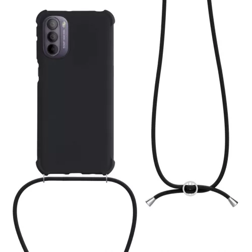 Husa Motorola Moto G41 / Moto G31, Silicon, Negru, 56997.01