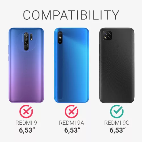 Husa Xiaomi Redmi 9C, Silicon, Rosu, 52850.229