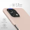 Husa Xiaomi Mi 11 Lite 5G, Silicon, Crem, 54726.225