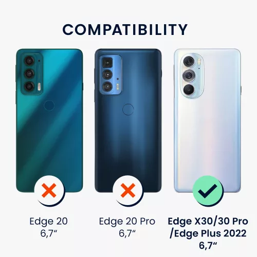 Husa Motorola Edge X30 / Edge 30 Pro, Silicon, Transparent, 57063.01