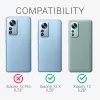 Husa Xiaomi 12/12X, Silicon, Transparent/Roz, 57097.02