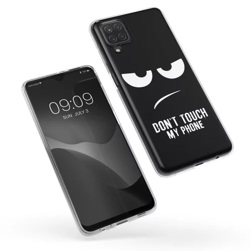 Husa Samsung Galaxy A12, Silicon, Alb, 54210.04