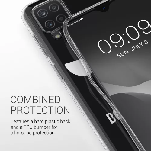Husa Samsung Galaxy A12, Silicon, Alb, 54210.04