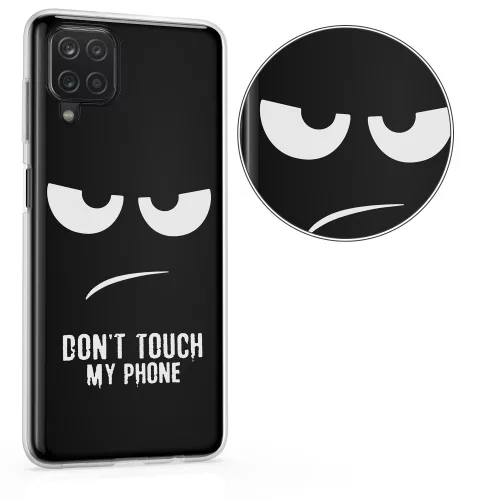 Husa Samsung Galaxy A12, Silicon, Alb, 54210.04