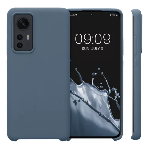 Husa Xiaomi 12/12X, Silicon, Albastru, 56210.202