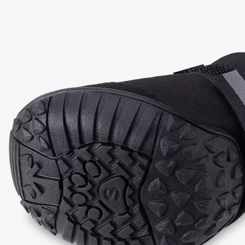 Papuci antiderapanti pentru caini Navaris marimea S, Negru,Textil, 57209.1
