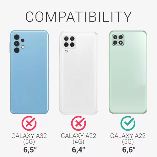 Husa Samsung Galaxy A22 5G, Silicon, Mov, 55245.181
