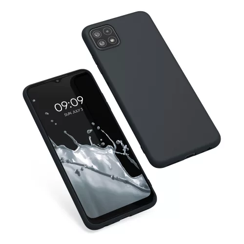 Husa Samsung Galaxy A22 5G, Silicon, Negru, 55245.186