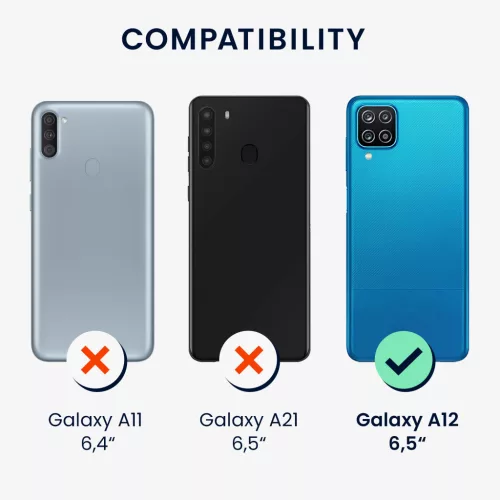 Husa Samsung Galaxy A12, Silicon, Gri, 54048.192