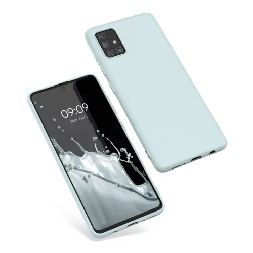 Husa Samsung Galaxy A51, Silicon, Verde, 51196.200