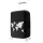 Husa pentru troler marime L, Kwmobile, Negru/Alb, Lycra, 45230.3.04