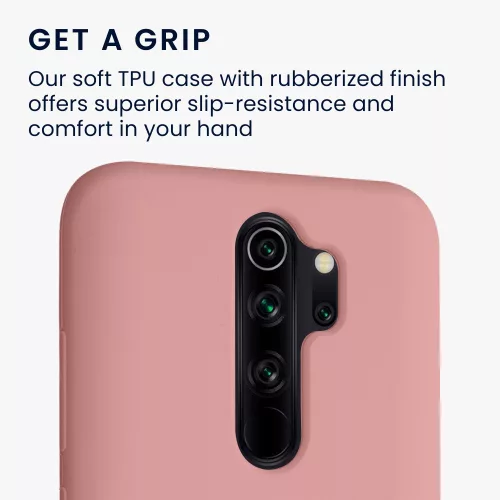Husa Xiaomi Redmi Note 8 Pro, Silicon, Roz, 50248.193